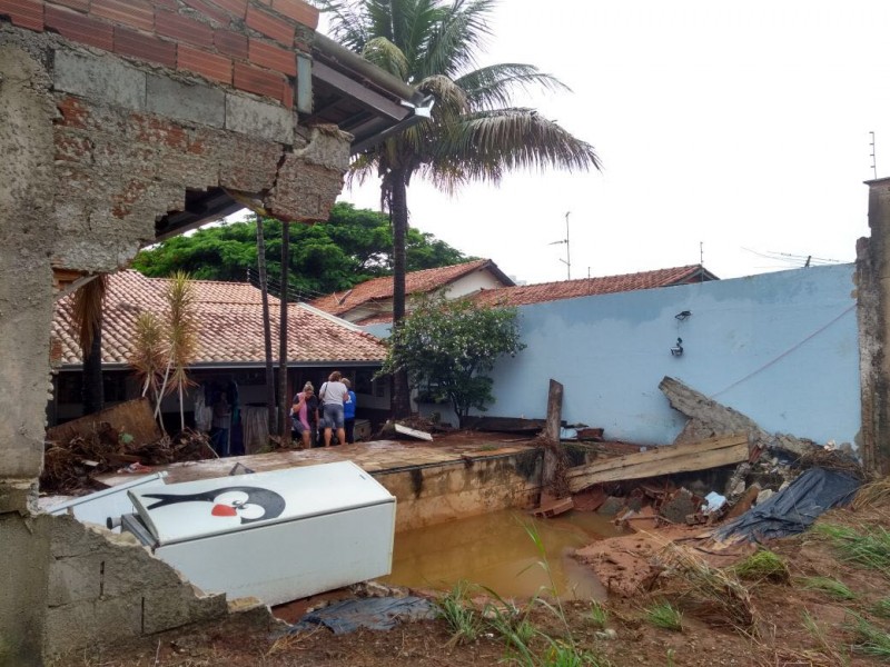 Temporais estão previstos para chover até domingo