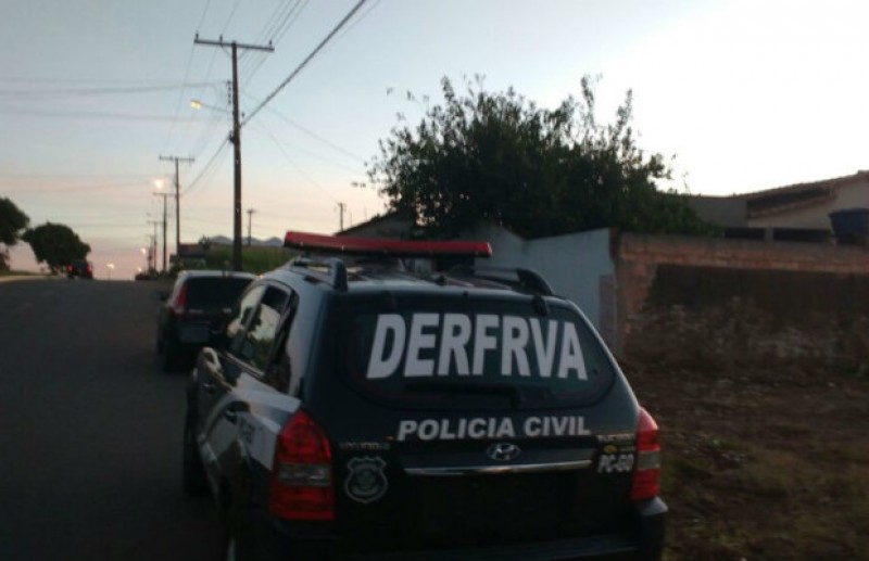 PC desarticula quadrilha de roubo de carros