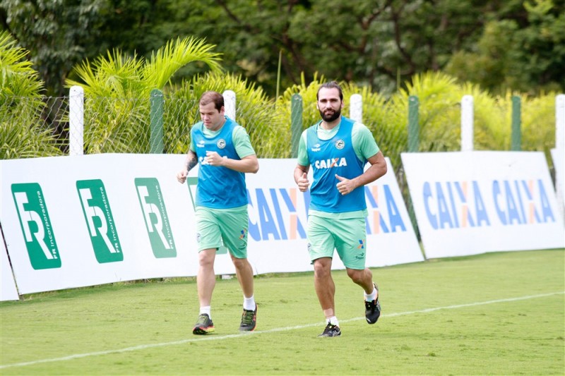 Léo Gamalho volta a trabalhar em campo