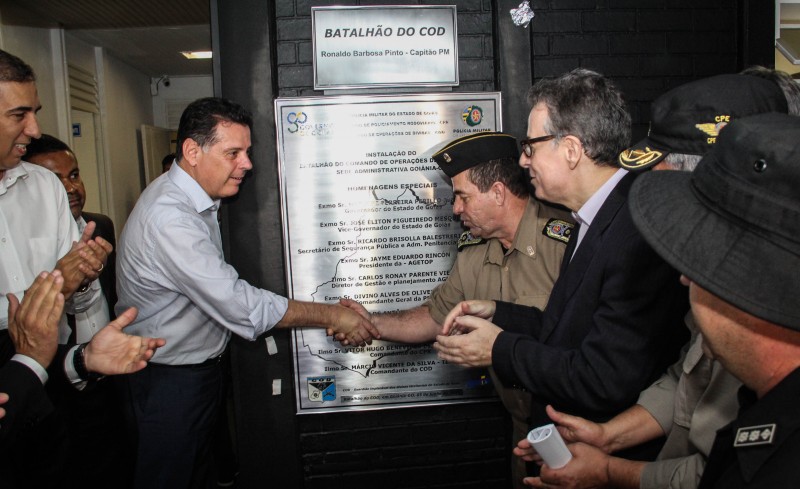 Goiás ganha central de videomonitoramento das rodovias e sede do batalhão do COD