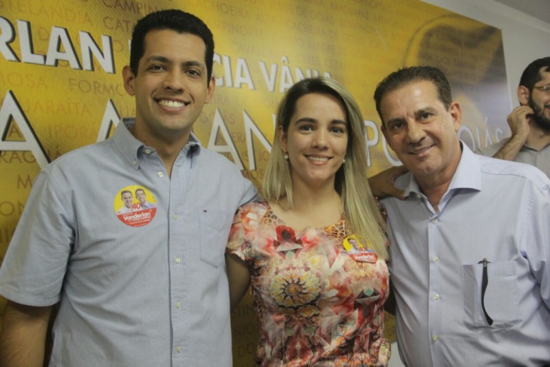 Vanderlan recebe apoio de candidatos