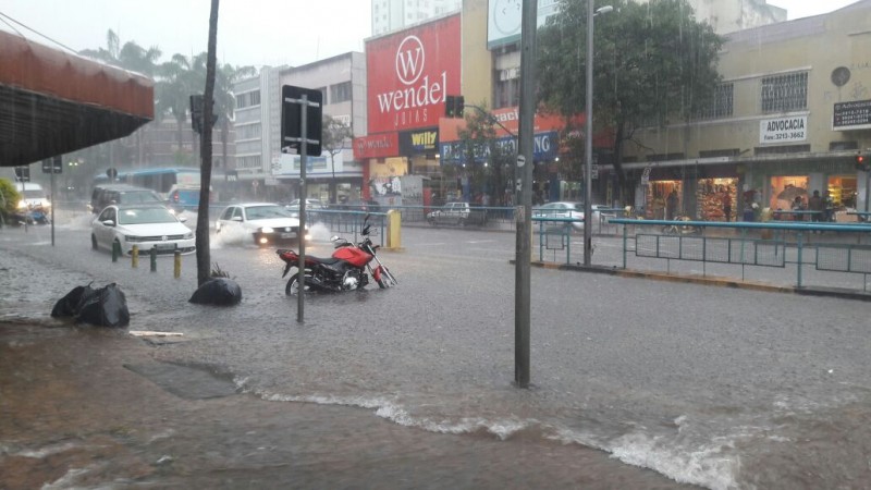 Fim de semana tem risco de temporal