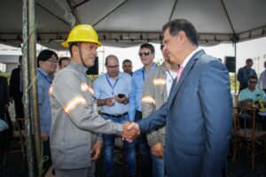 Subestação da Celg é inaugurada na cidade de  Santa Helena de Goiás