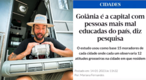 Influencers resolvem testar gentileza dos goianienses após capital ser considerada a mais 'mal educada' do país