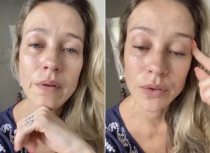 Luana Piovani aparece chorando em storys e relata que se sentiu traída pelo próprio filho