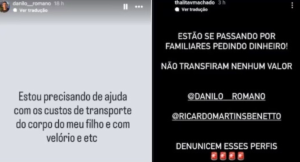 Imagens das vítimas do acidente aéreo em Vinhedo estão sendo usados em golpes de doações falsas