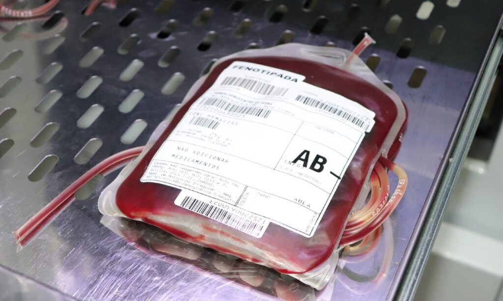 Estoques de doações de sangue tem redução de 49% em Goiás