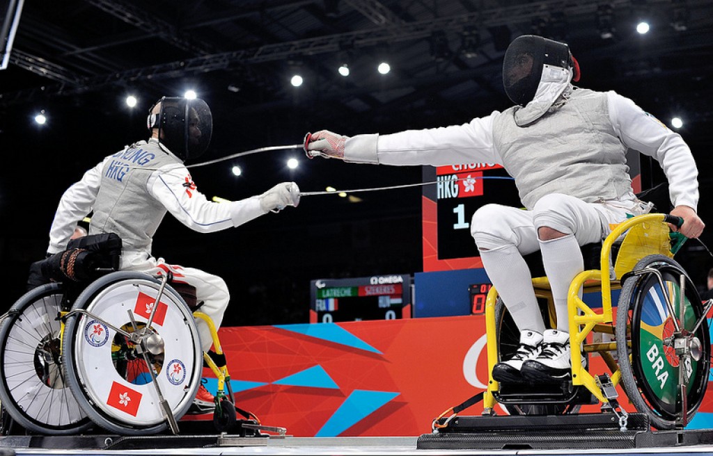 Vai começar o Mundial de Esgrima em Cadeira de Rodas em SP