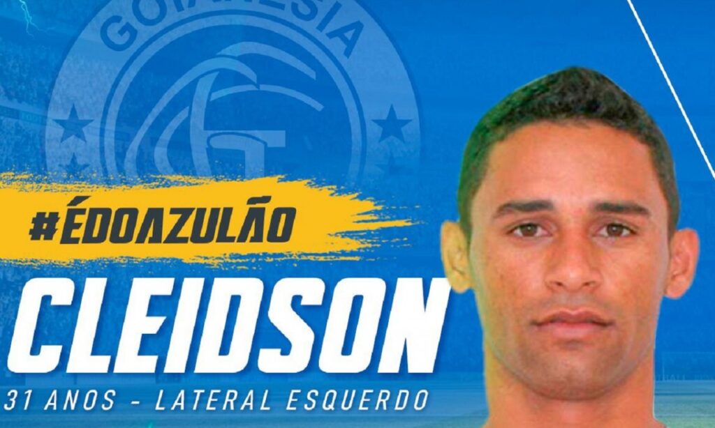 Goianésia anuncia contratação de lateral-esquerdo Cleidson