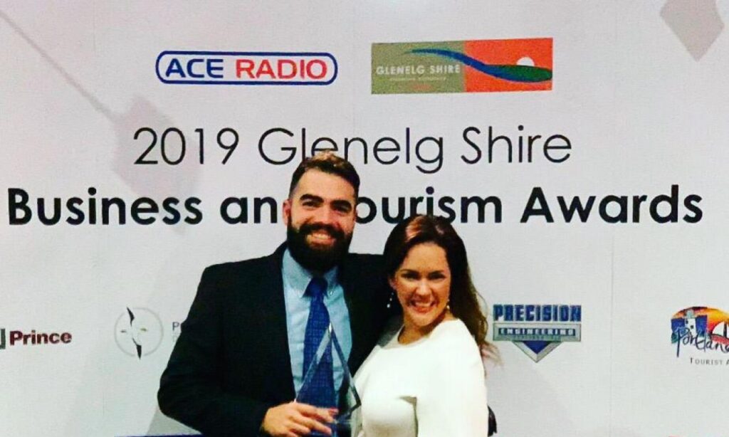 Goianos ganham o prêmio do Glenelg Shire Business andTourism Awards