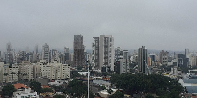 Previsão do tempo para essa quinta é de chuvas em todo o Estado