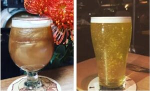 Marca cria glitter comestível para usar em cerveja