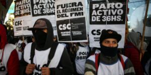 Trabalhadores paralisam Argentina com grande greve contra Macri