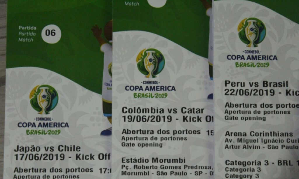 Presa quadrilha com ingressos falsificados para final da Copa América