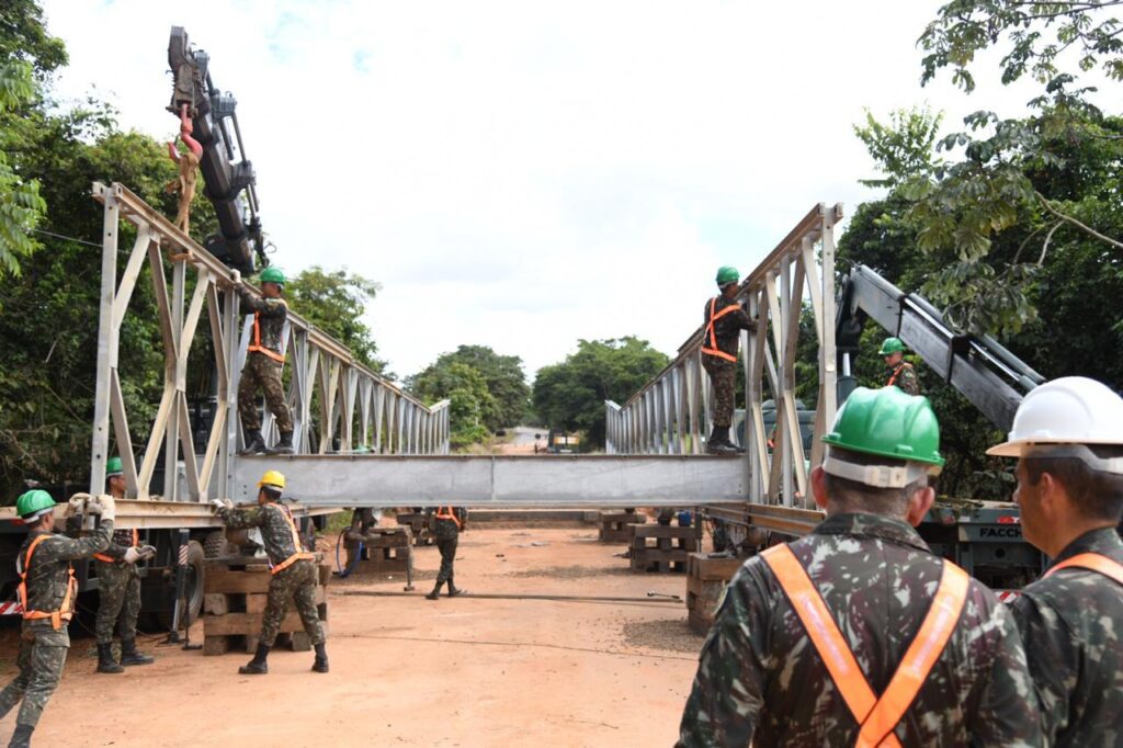 Exército construirá ponte em Goiás