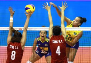 Brasil vence China na abertura da Liga das Nações de vôlei feminino