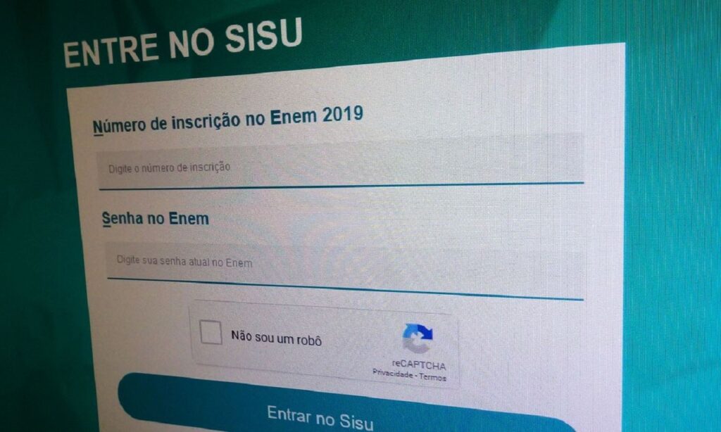 Inscrições para o Sisu do segundo semestre terminam nesta sexta