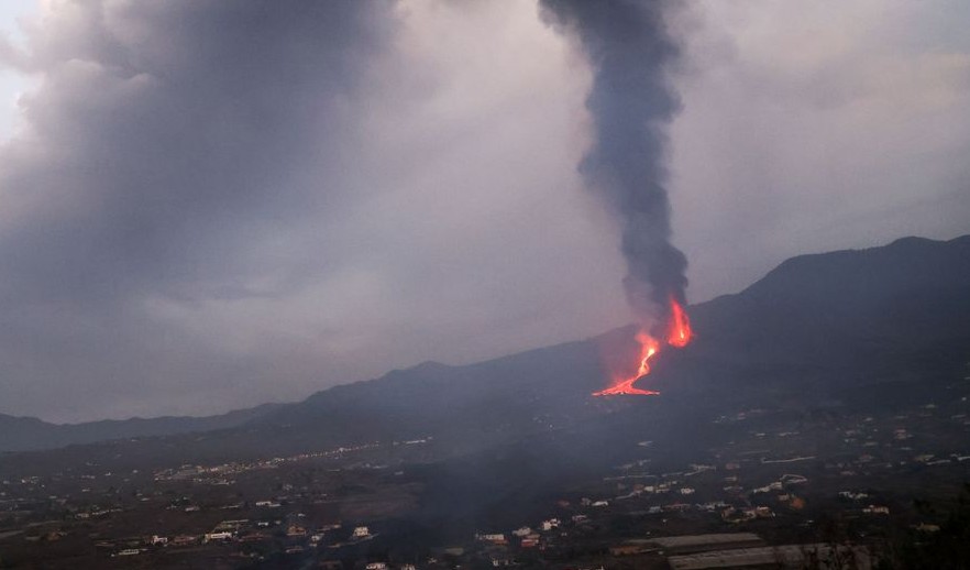 Em erupção há quase 20 dias