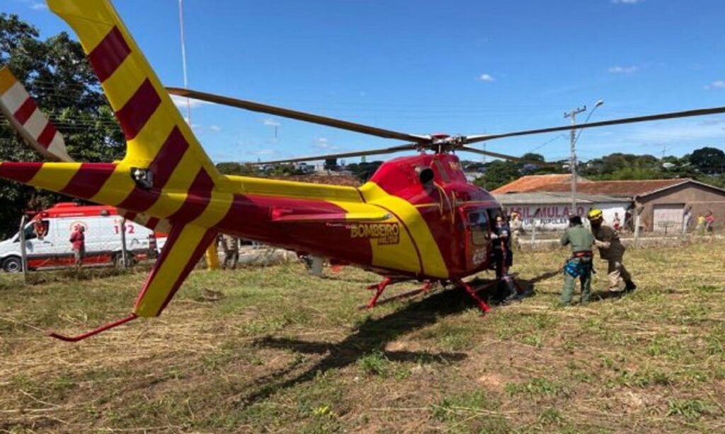 Criança de 2 anos se afoga em córrego e resgatada por Bombeiros