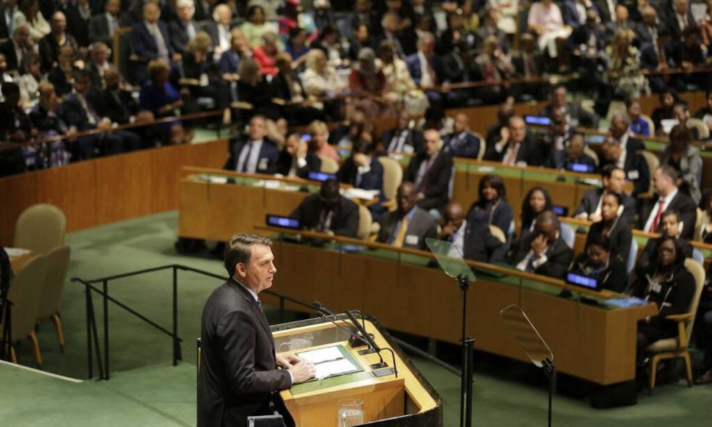 Bolsonaro na ONU: “Senhores