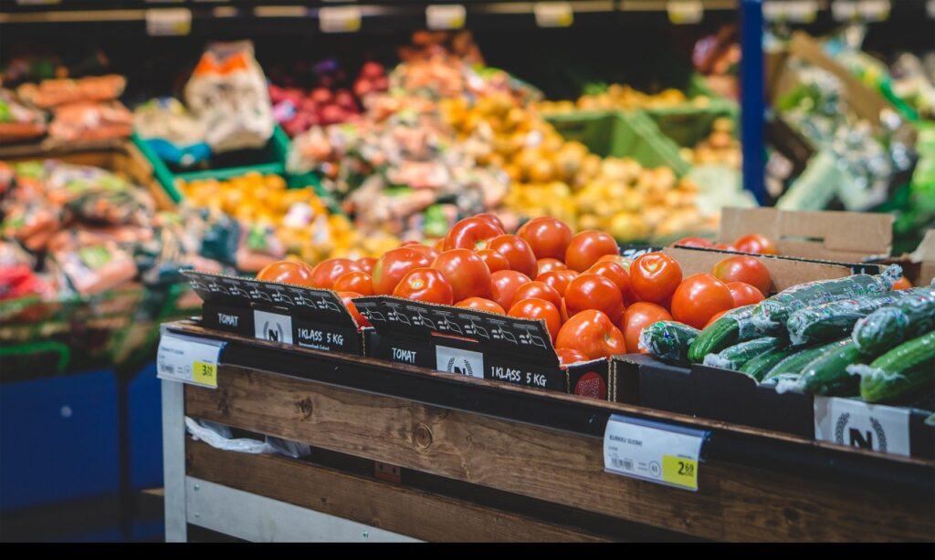 Cai preços de hortifrúti