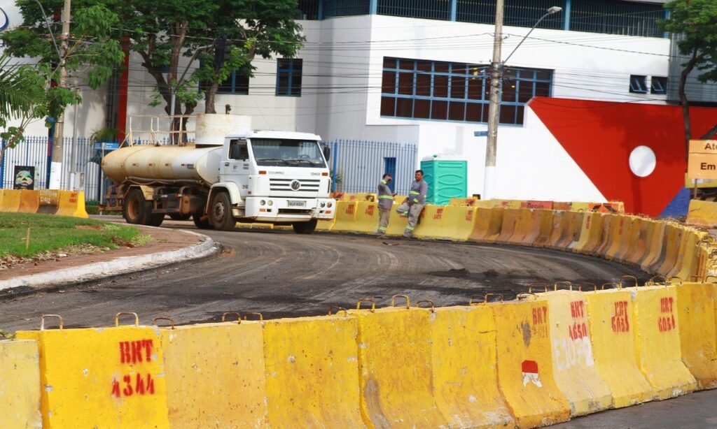 Liberação do trânsito na Praça do Cruzeiro em Goiânia deve ser adiado