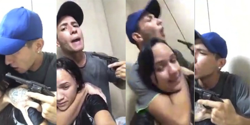 Homem transmite ao vivo pelo Facebook ameaça contra mulher