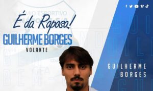 Grêmio Anápolis anuncia a contratação do volante Guilherme Borges