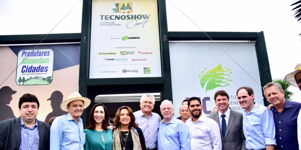 Na abertura da Tecnoshow