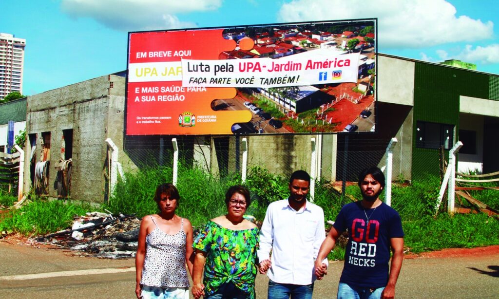 Obras da UPA do Jardim América seguem inacabadas e abandonadas