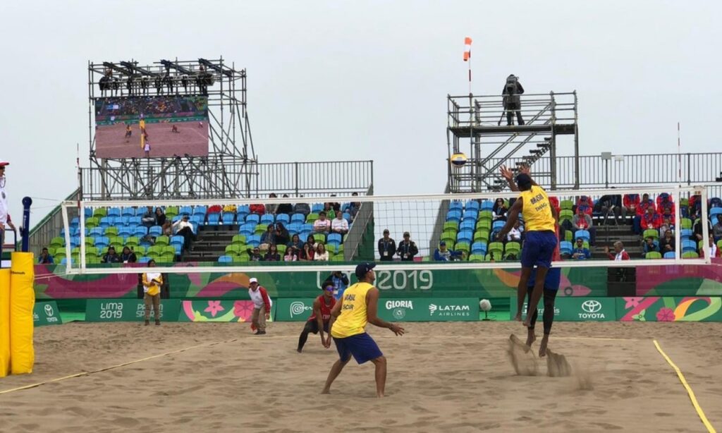 Brasil avança para as quartas de final no vôlei de praia