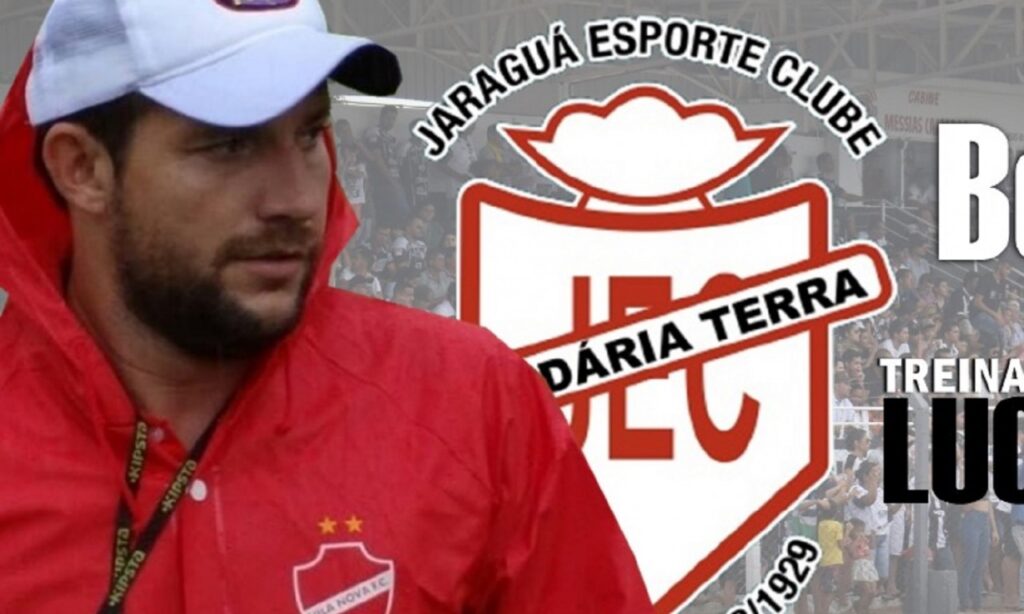 Jaraguá anuncia Lucas Oliveira como seu mais novo treinador