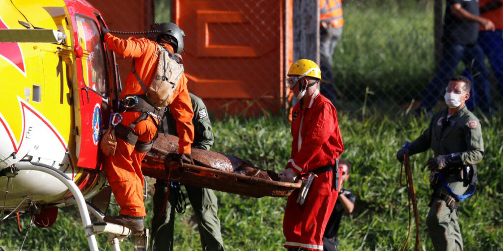 Sobe para 60 número de mortos em tragédia de Brumadinho