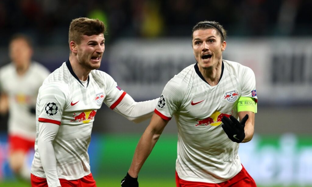 RB Leipzig goleia Tottenham e se classifica para as quartas; Atalanta também avança