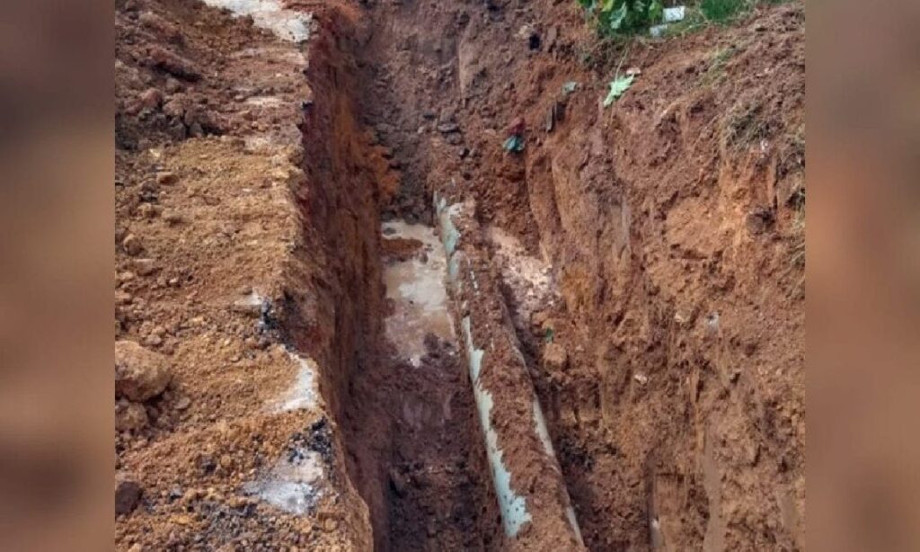 Rompimento de adutora deixa 31 bairros sem água em Aparecida de Goiânia