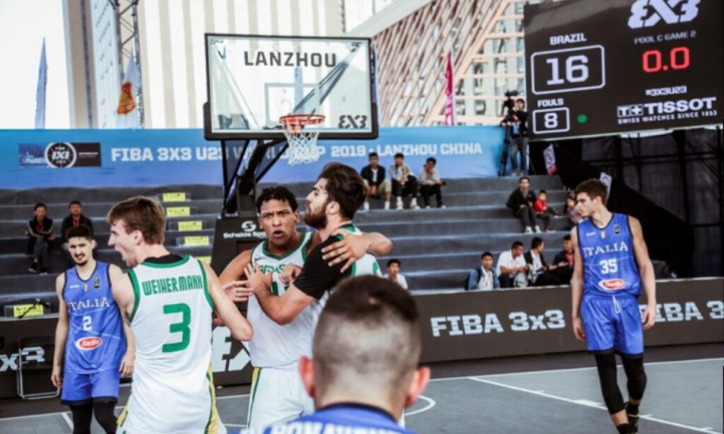 Brasil derrota Itália e Quirguistão na primeira rodada do Basquete 3x3