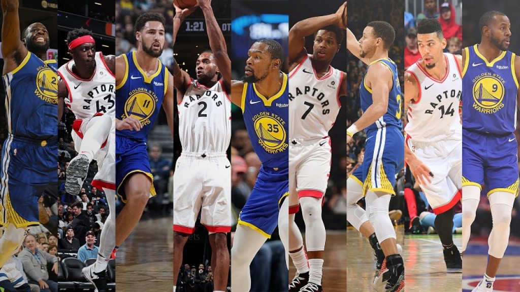 Warriors e Raptors se enfrentam na primeira partida das finais da NBA