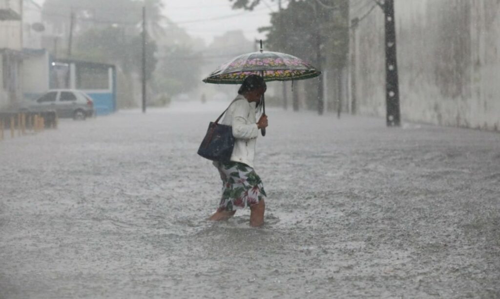 Chuvas continuam fortes no Centro-Oeste e Sudeste