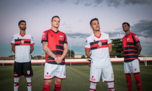 Atlético Goianiense divulga novos uniformes para a temporada