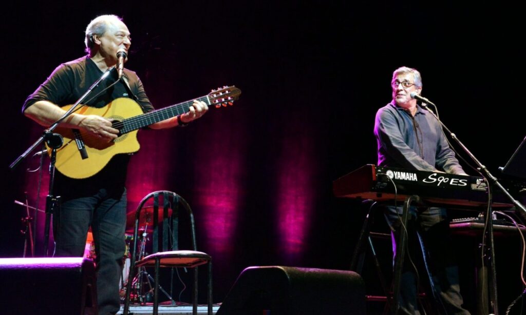 Toquinho e Ivan Lins se apresentam em Goiânia nesta sexta-feira (18)