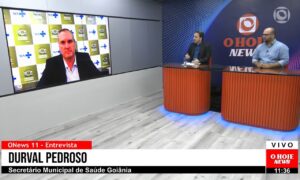 Durval Pedroso diz que foco é vacinar 100% dos trabalhadores da Saúde em Goiânia