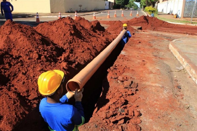 Ação obriga Saneago e Aloândia a construir rede coletora de esgoto na cidade