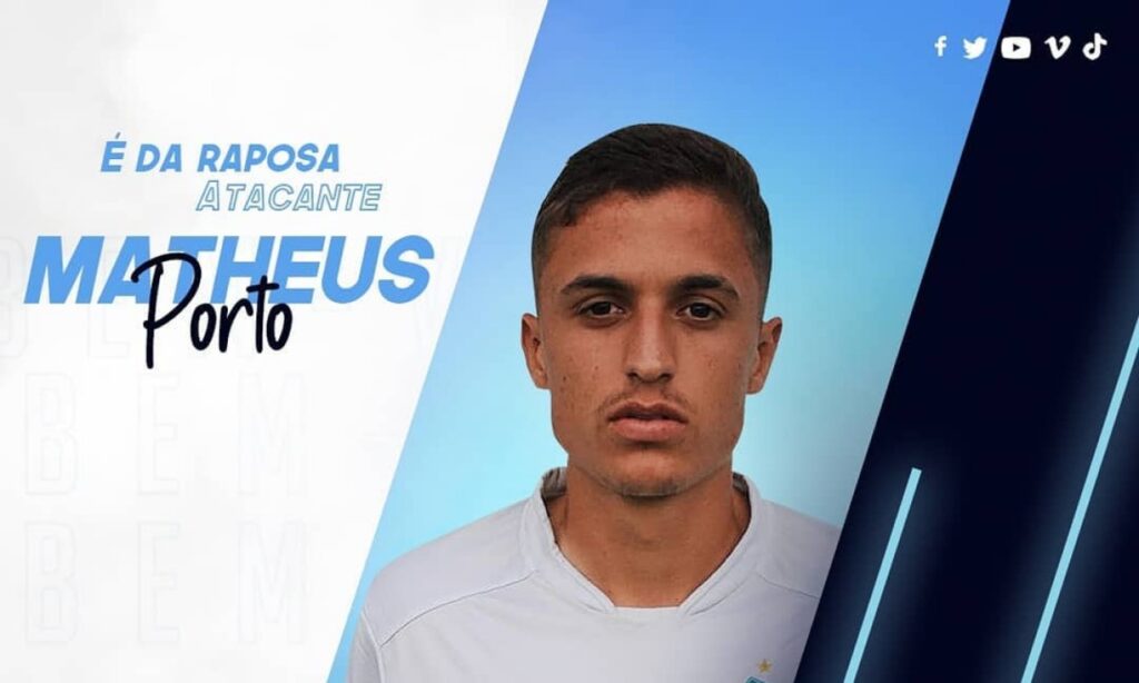 Grêmio Anápolis anuncia meia Matheus Porto