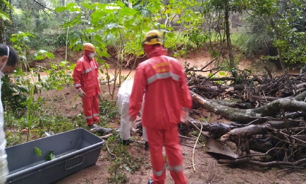 Homem é encontrado morto por pescador em rio de Cidade Ocidental