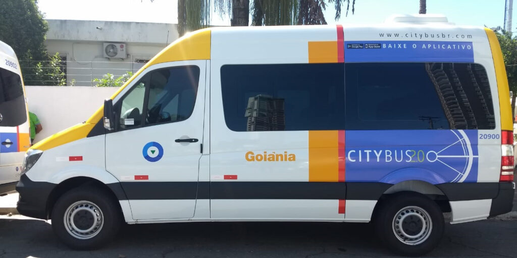 Goiânia recebe transporte coletivo por aplicativo