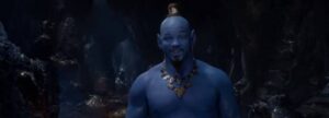 Novo teaser de 'Aladdin' mostra génio de Will Smith azul