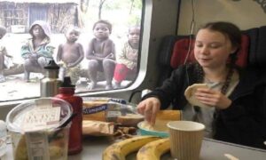 Eduardo Bolsonaro posta foto falsa da ativista ambiental Greta Thunberg