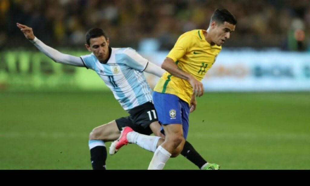 Clássico: Brasil e Argentina  pela 33ª vez