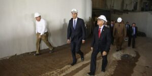 Governador participou de vistoria às obras do prédio do TJGO