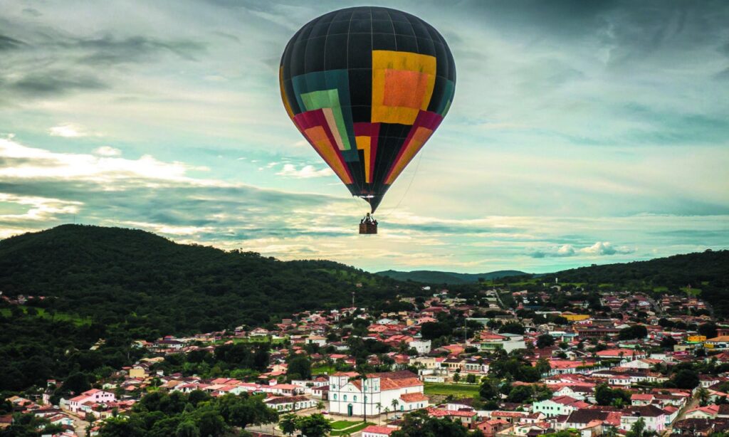 Balonismo: uma adrenalina calma